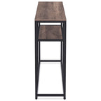 MCombo Narrow Console Table with Storage Shelf for Living Room, MDF Sage80 - 7'6 x 10'9
