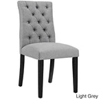 Quince Tufted Fabric Dining Chair