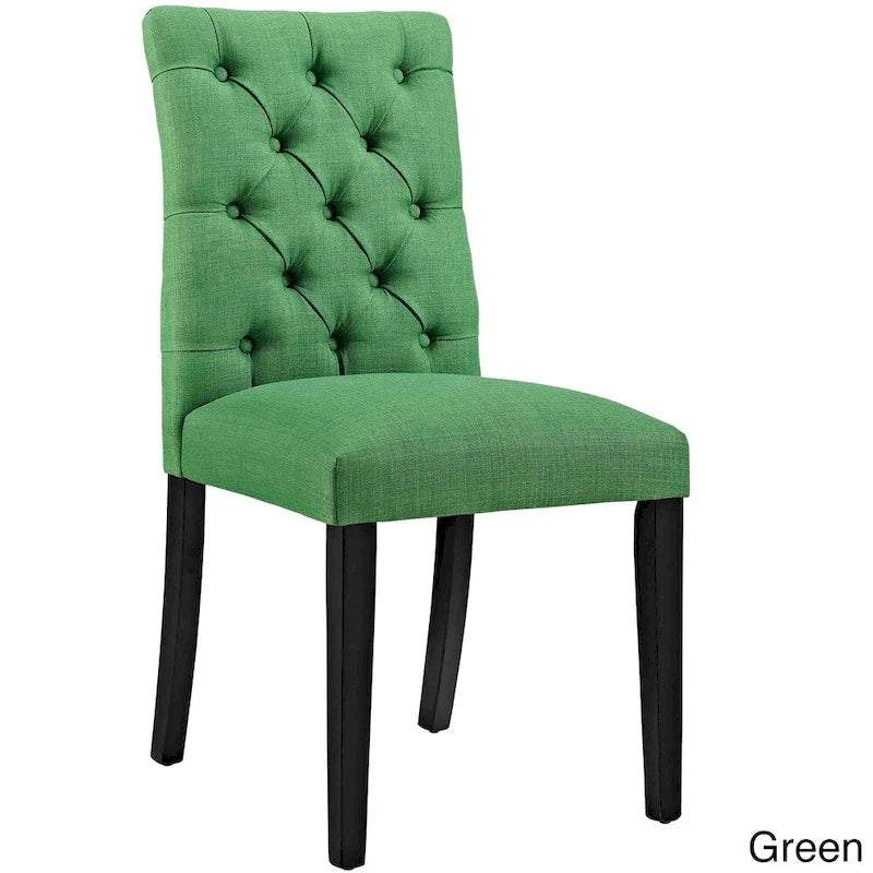 Quince Tufted Fabric Dining Chair
