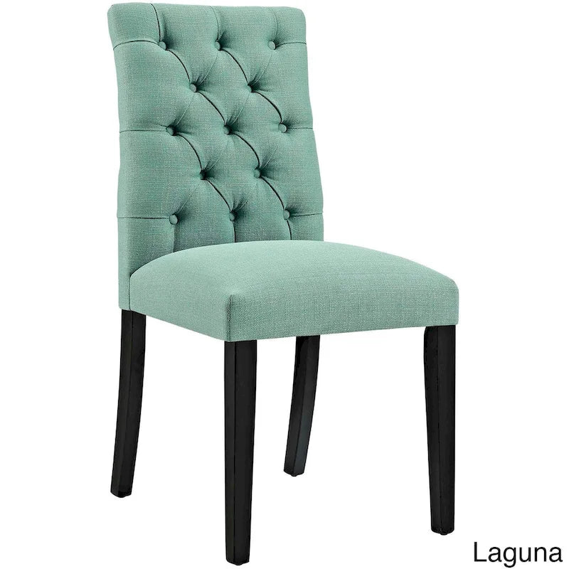 Quince Tufted Fabric Dining Chair