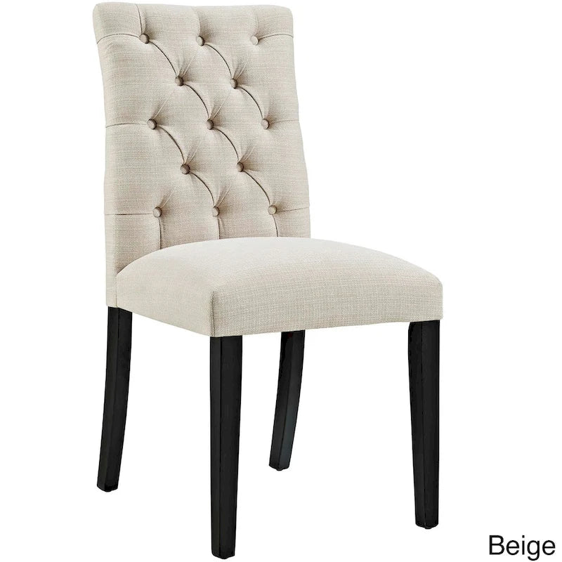 Quince Tufted Fabric Dining Chair