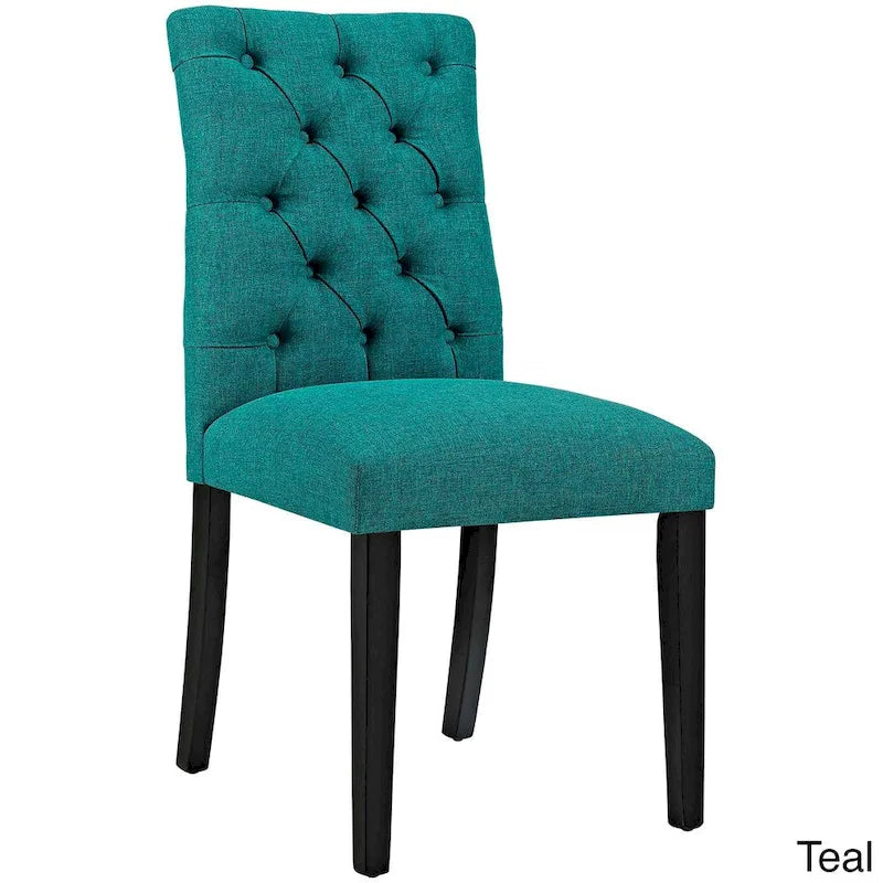 Quince Tufted Fabric Dining Chair