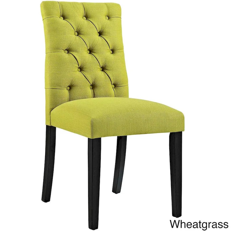 Quince Tufted Fabric Dining Chair