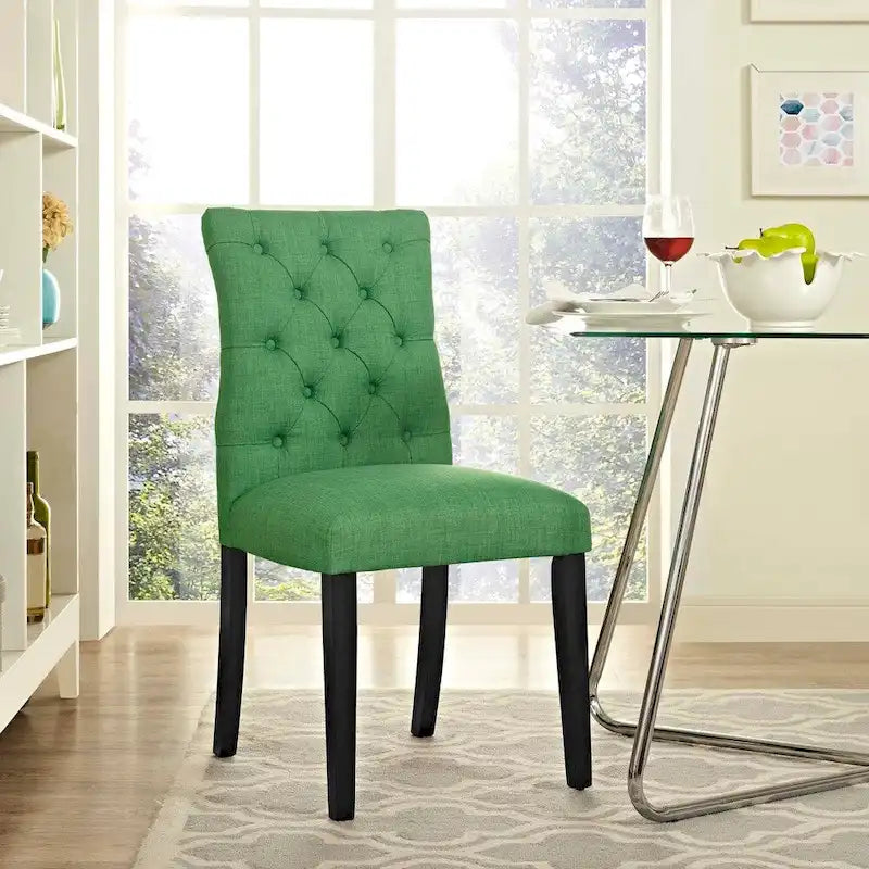 Quince Tufted Fabric Dining Chair