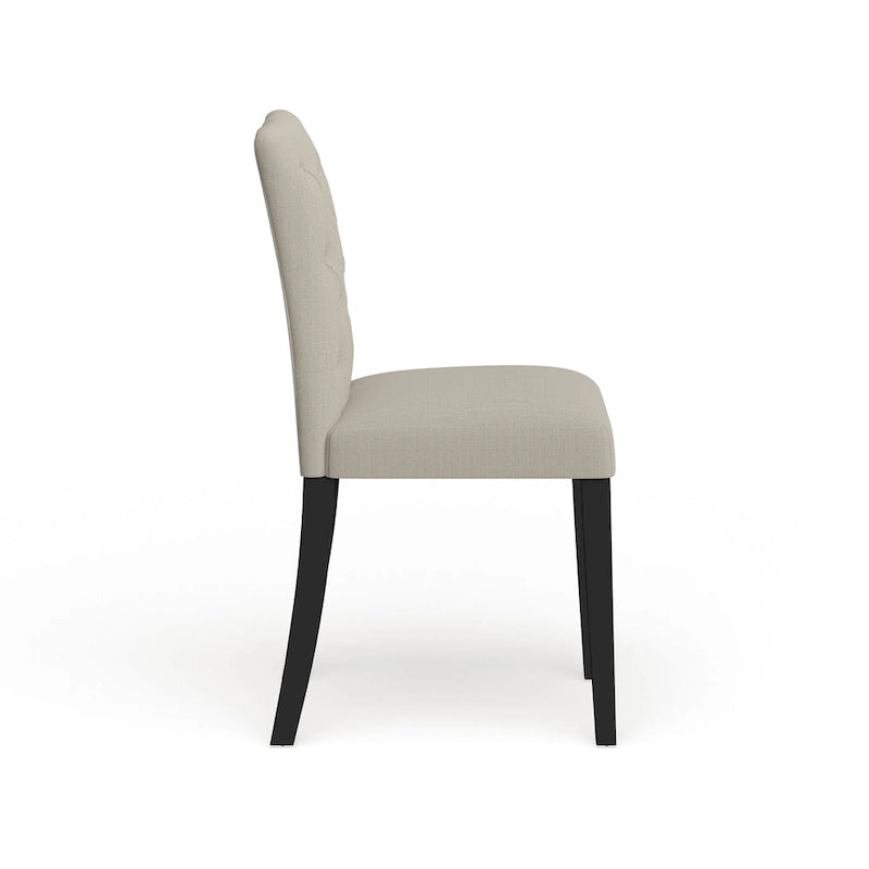 Quince Tufted Fabric Dining Chair