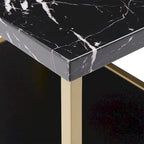 Ainsley Faux Marble Counter Height 3-piece Dining Set by iNSPIRE Q Modern