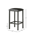 Ainsley Faux Marble Counter Height 3-piece Dining Set by iNSPIRE Q Modern
