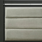 East West Furniture Denali Queen Size Bedroom Set with Upholstered Headboard (Pieces Option)