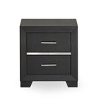 East West Furniture Denali Queen Size Bedroom Set with Upholstered Headboard (Pieces Option)