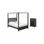 East West Furniture Denali Queen Size Bedroom Set with Upholstered Headboard (Pieces Option)