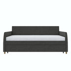 Daphne Upholstered Twin Daybed with Roll Out Trundle
