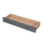 Queen Size Upholstered Platform Bed with Drawer