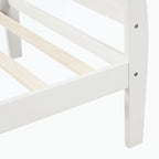Wood Platform Bed with Headboard/Footboard/Wood Slat Support