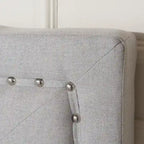 Virgil Queen-size Upholstered Tufted Bed