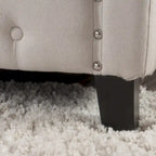 Virgil Queen-size Upholstered Tufted Bed