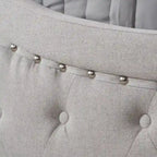 Virgil Queen-size Upholstered Tufted Bed