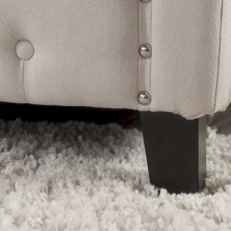 Virgil Queen-size Upholstered Tufted Bed