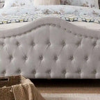 Virgil Queen-size Upholstered Tufted Bed