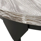 Cedarhurst Modern Industrial Round Coffee Table