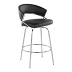 Silver Orchid Tatyana 26 Upholstered Counter Stool with Metal Legs (Set of 2)