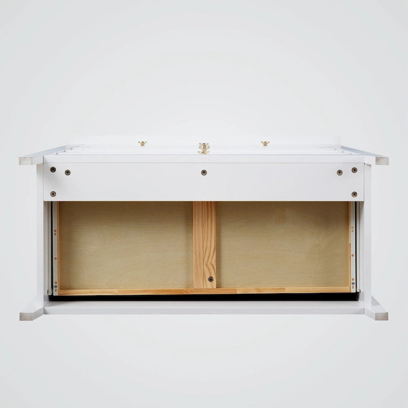 Solid Wood Spray-painted 6 Drawer Chest