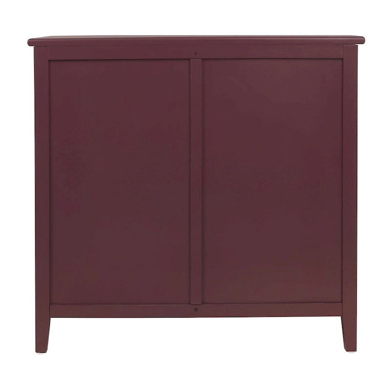 3 Drawers Rattan Storage Cabinet for Bedroom Living Room