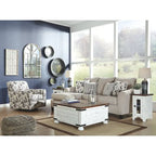 Wystfield Chairside End Table - White/Brown
