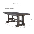 Steve Silver Nevada 9-Piece Dining Set