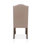 Ketz Taupe Fabric Dining Chairs (Set of 2)