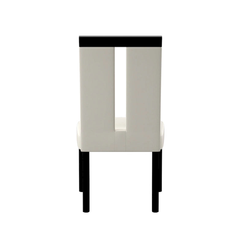 Blanton Modern Black Wood 9-Piece Counter Height Dining Set