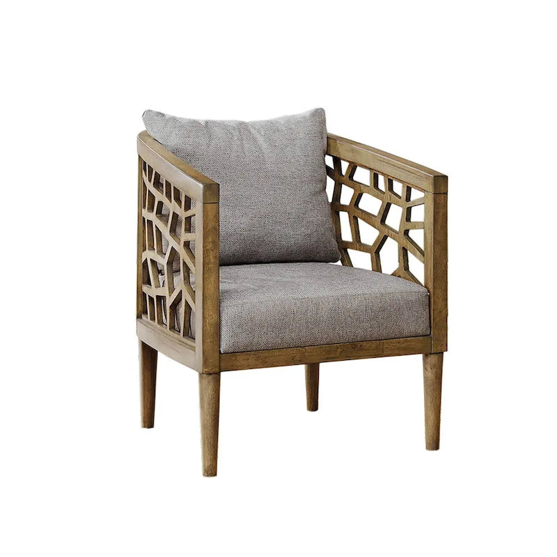 INK+IVY Crackle Accent Chair