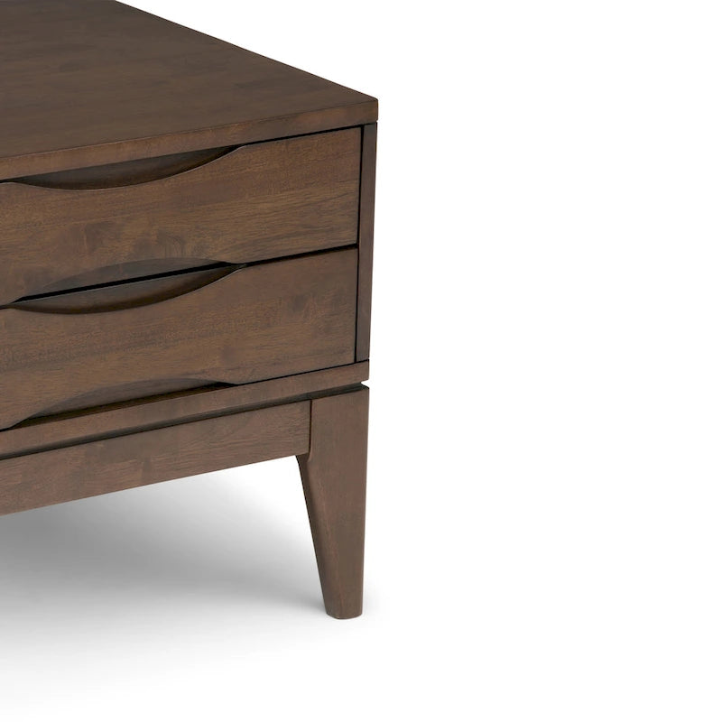 WYNDENHALL Pearson SOLID HARDWOOD 22 inch Wide Square End Side Table - 22 W x 22 D x 20 H