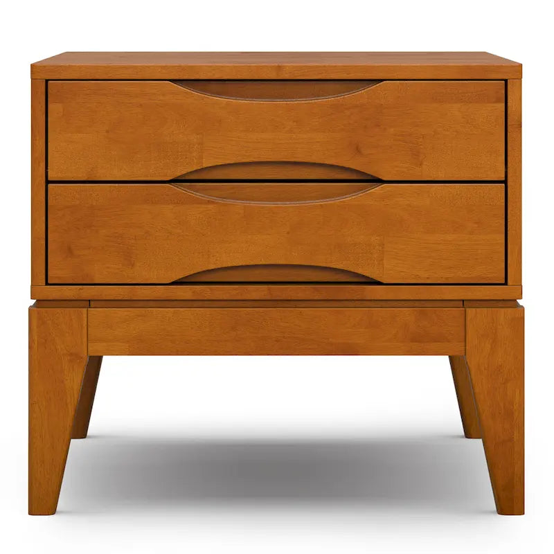 WYNDENHALL Pearson SOLID HARDWOOD 22 inch Wide Square End Side Table - 22 W x 22 D x 20 H