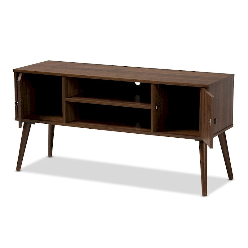 Carson Carrington Batnaset Mid-century Modern 2-door TV Stand