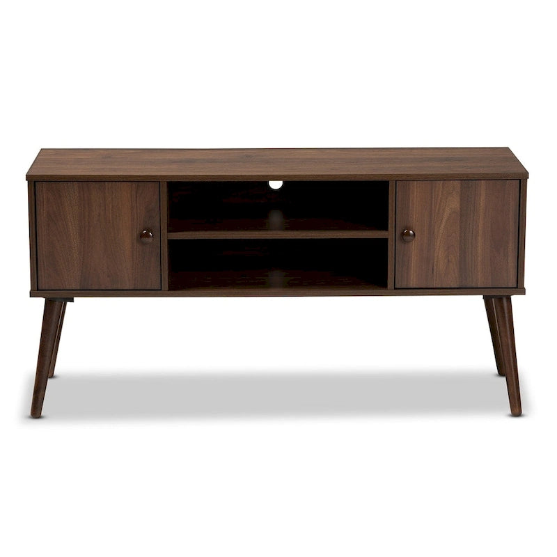 Carson Carrington Batnaset Mid-century Modern 2-door TV Stand