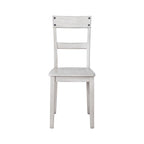 oratt Rustic Grey Wash Dining Room Chair (Set of 2)