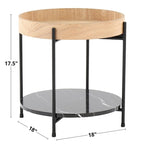 Carson Carrington Galotti End Table