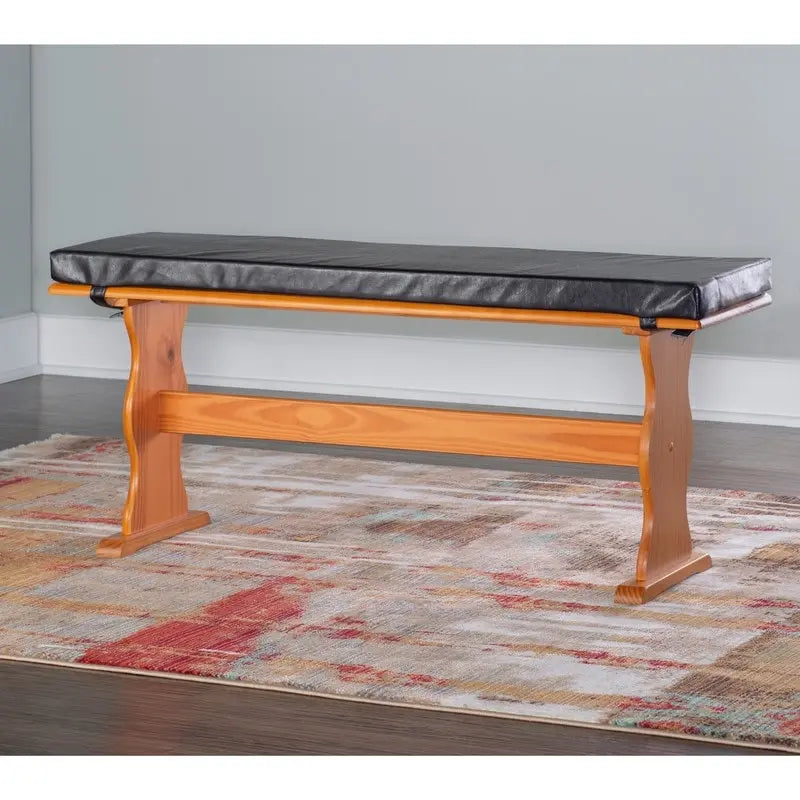 Riki Honey Pine Dining Bench