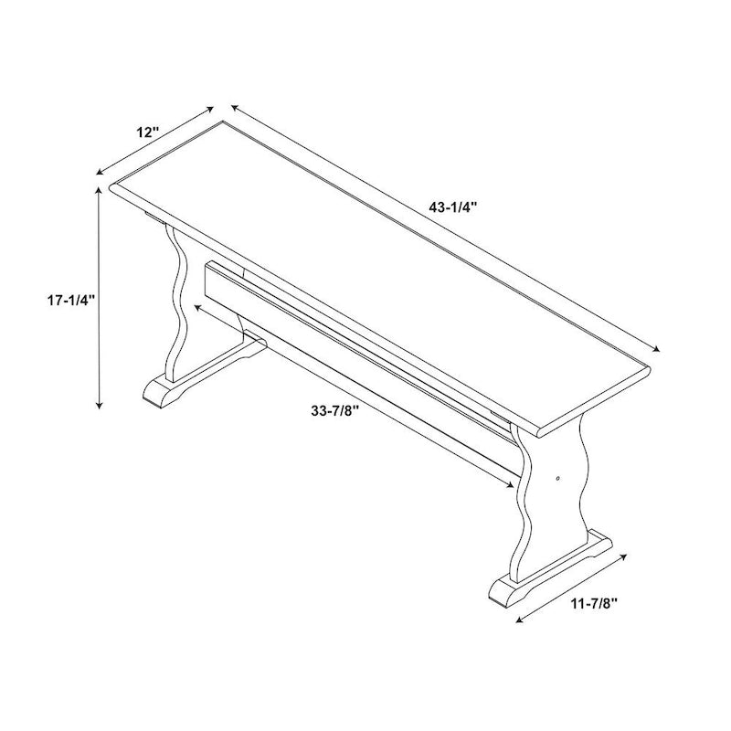 Riki Honey Pine Dining Bench