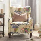 Palma 32 Floral Upholstered Arm Chair by Jennifer Taylor Home