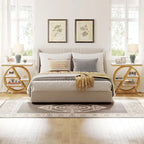 3-Tier End Table Side Table with Storage for Living Room