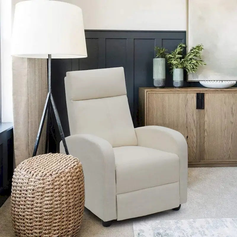 Homall Recliner Chair Fabric Single Living Room Sofa Recliner