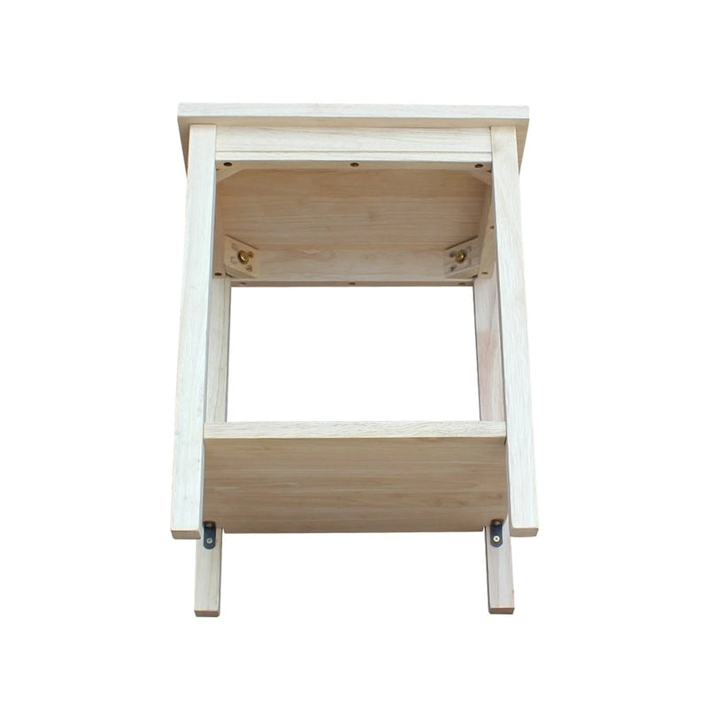 The Gray Barn Moonshine Unfinished Accent Table