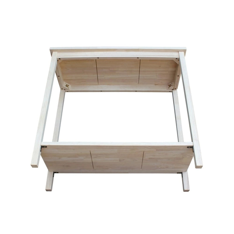 The Gray Barn Moonshine Unfinished Accent Table