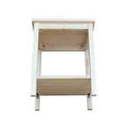 The Gray Barn Moonshine Unfinished Accent Table