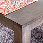 Yevana Contemporary Solid Wood 5-Piece Counter Height Dining Set