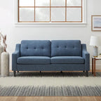 Ellen 75 Upholstered Scooped Arm Sofa