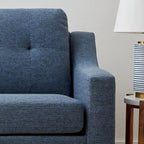 Ellen 75 Upholstered Scooped Arm Sofa