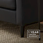 Ellen 75 Upholstered Scooped Arm Sofa