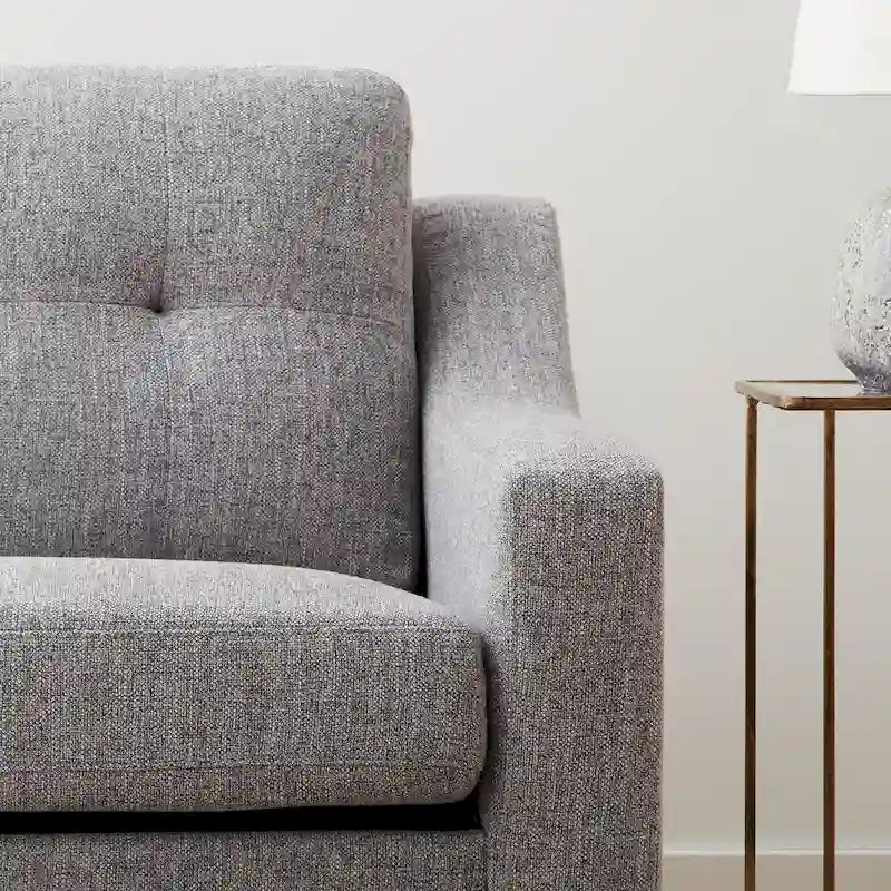 Ellen 75 Upholstered Scooped Arm Sofa